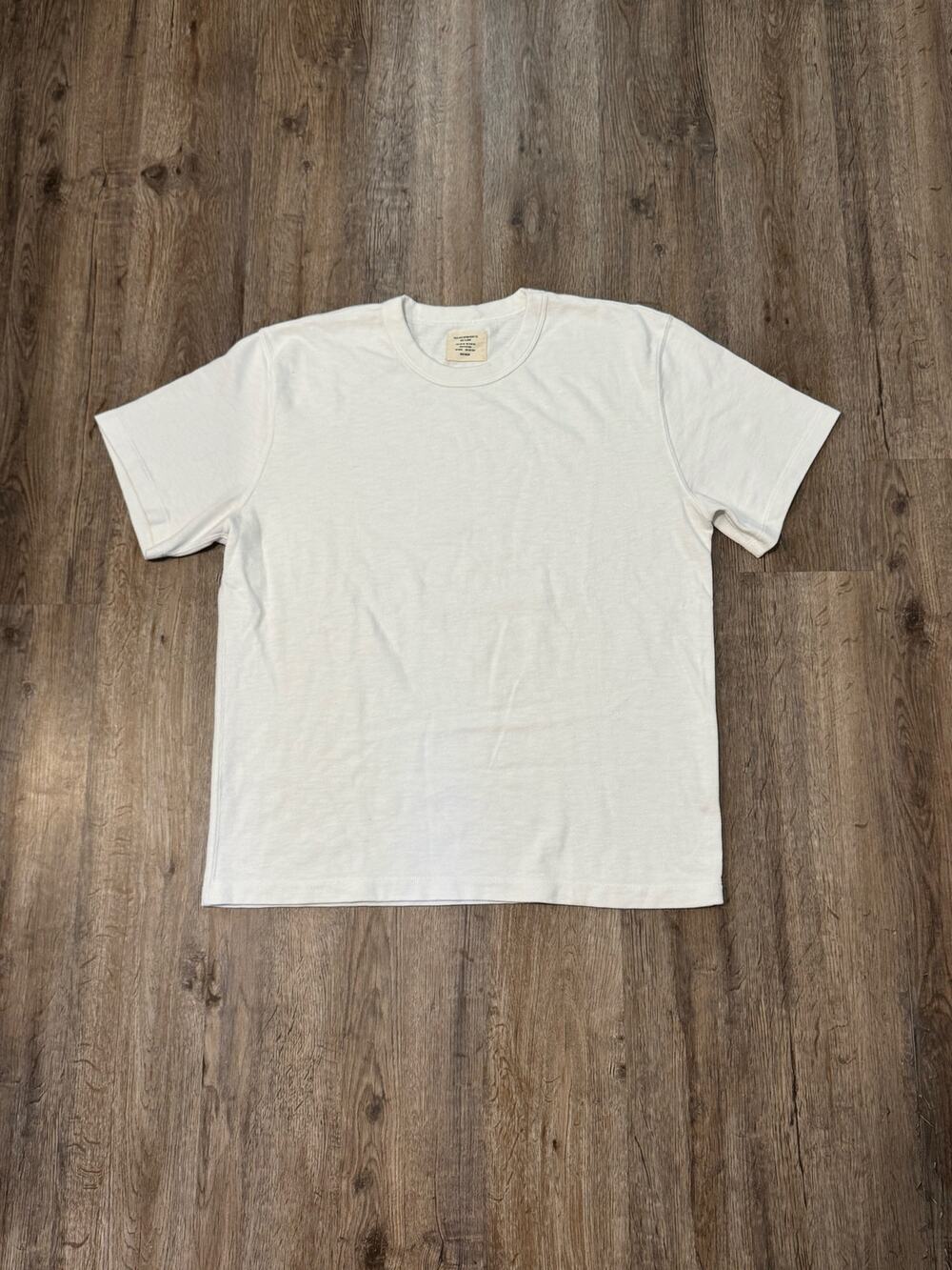 Buck Mason Men's Field Spec Cotton Heavy Tee Size XL